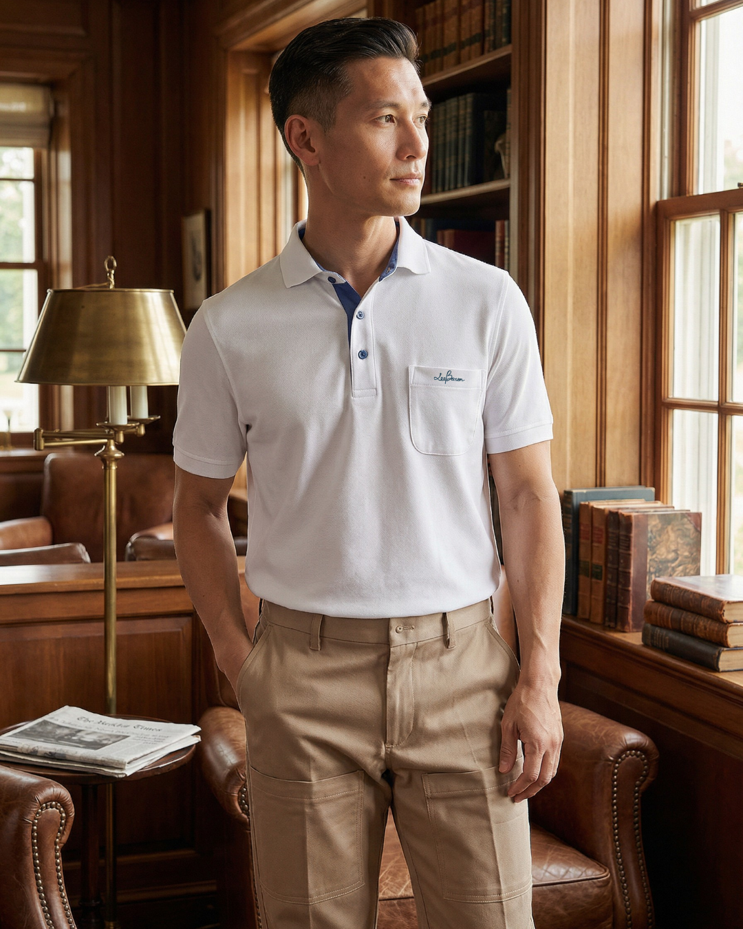 Casual Cotton Stretch Golf Pants